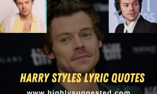 Harry Styles Song Lyric Quotes