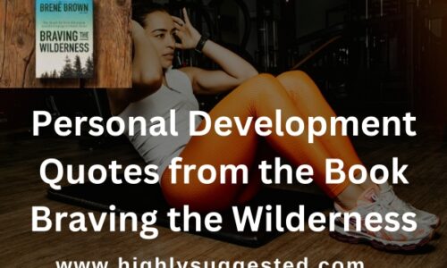 Personal Development Quotes from the Book Braving the Wilderness